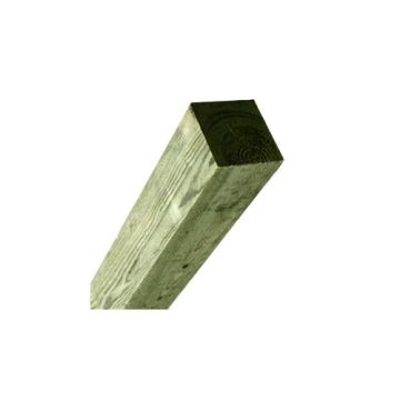 TREATED POST 75MM X 75MM (2.4M) GREEN