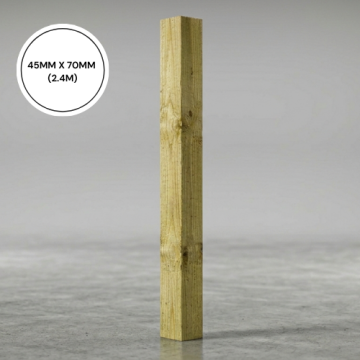 Regular Treated Timber 45mm x 70mm (2.4m)