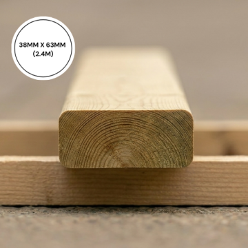 CLS Timber 38mm x 63mm (2.4m)