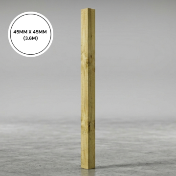 Regular Treated Timber 45mm x 45mm (3.6m)