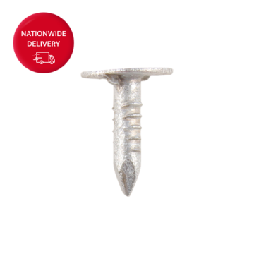 Timco Extra Large Head Clout Nails - Galvanised 30 x 3.00mm (2.5kg Tub)