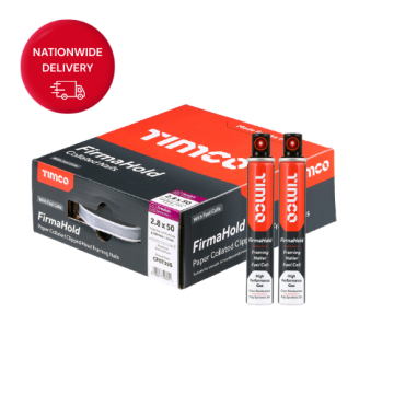 FirmaHold Collated Clipped Head Nails & Fuel Cells - Trade Pack - Ring Shank - FirmaGalv 2.8 x 50/3CFC