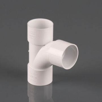 50MM SOLVENT 93 1/2º SOLVENT WELD SWEPT TEE