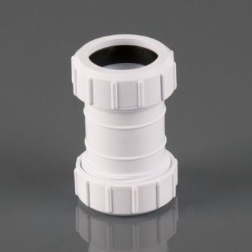 40MM PUSH-FIT COMPRESSION STRAIGHT CONNECTOR