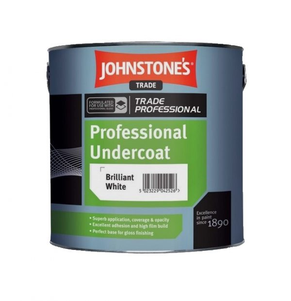 Johnstones Undercoat White 2.5Lt