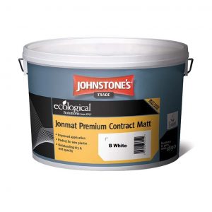 Johnstones Contract Emulsion B/White 10Lt