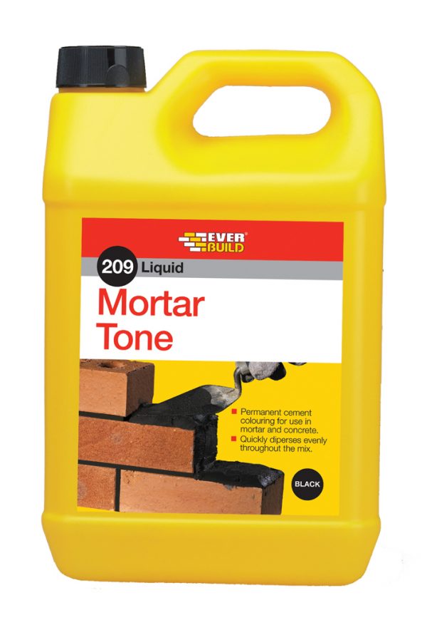 Mortar Tone Liquid 1Lt Black
