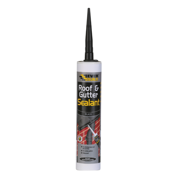 Roof And Gutter Sealant Black