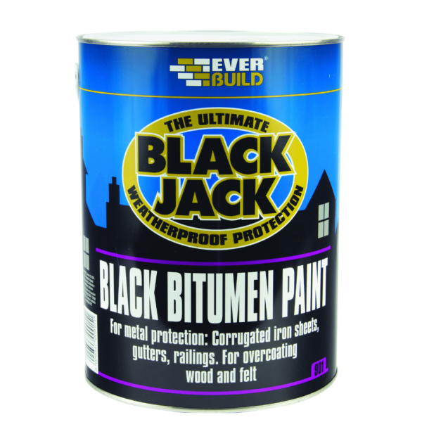 Black Bitumen Paint 5Lt
