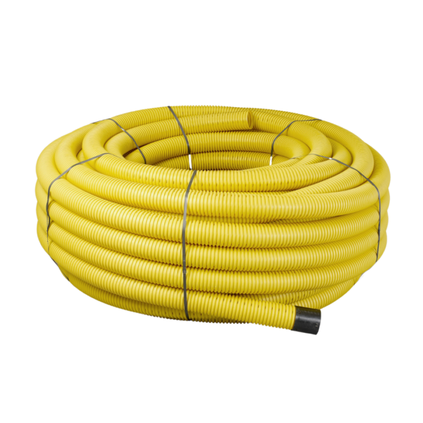 Gas Underground Perforated Ducting 50mm / 63mm x 50m