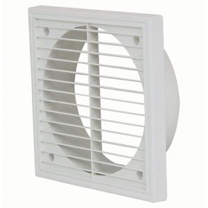 Vent Fixed Louvre 150mm White