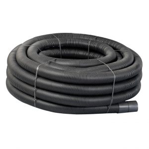 Perforated Land Drain Coil Pipe 80mm x 100m