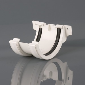 Brett Martin 112mm Roundstyle PVCu Joint/Union White