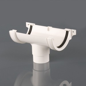 Brett Martin 112mm Roundstyle PVCu Running Outlet White
