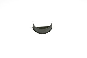 Brett Martin 112mm Roundstyle Cast Iron Style PVCu Internal Stopend Black