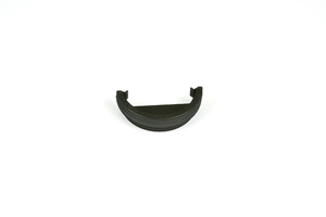 Brett Martin 112mm Roundstyle Cast Iron Style PVCu External Stopend Black