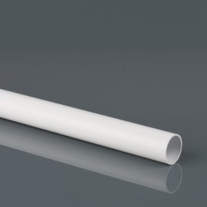 Brett Martin 40mm Solvent MuPVC Waste 3m Pipe White
