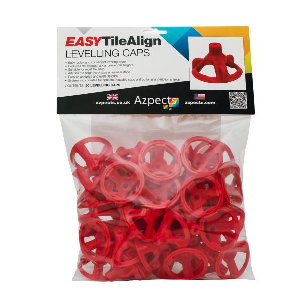 Easy Tile Align Levelling Caps (50 per bag)