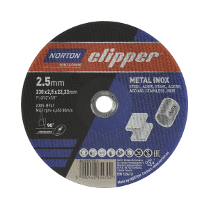 Clipper Metal Cutting Disc Flat 230mm x 2.5mm