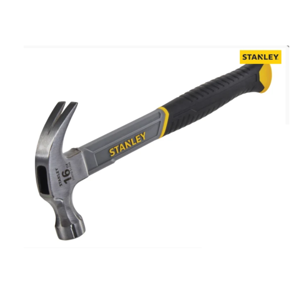 Stanley Fibreglass Claw Hammer 16OZ