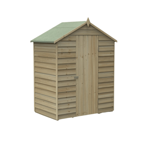 SHED OVERLAP P/TREATED 5 X 3FT APEX NO WINDOW