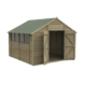 Apex Shed Overlap Pressure Treated 10ft x 10ft W/ Double Door