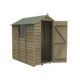 Apex Shed Overlap Pressure Treated 6ft x 4ft