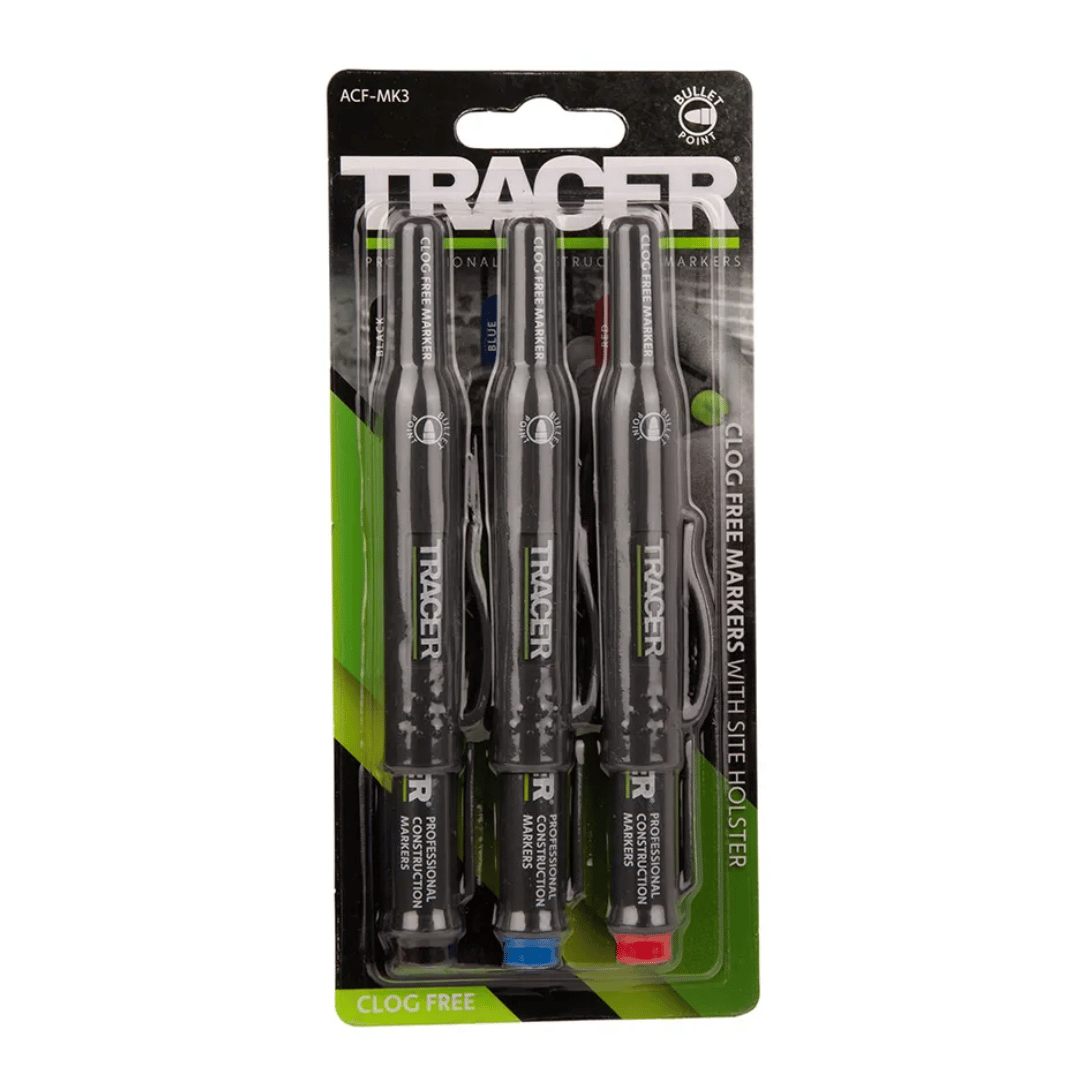 Tracer Clog Free Marker Kit 3PC With Holster