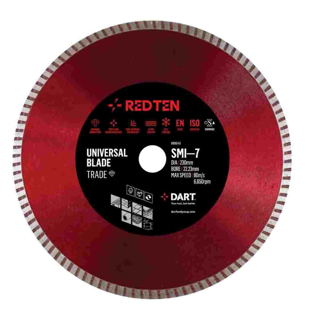 Dart Red Ten SMI-7 Diamond Blade 230mm x 22b