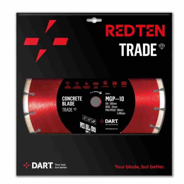 Dart Red Ten SMI-7 Diamond Blade 230mm x 22b