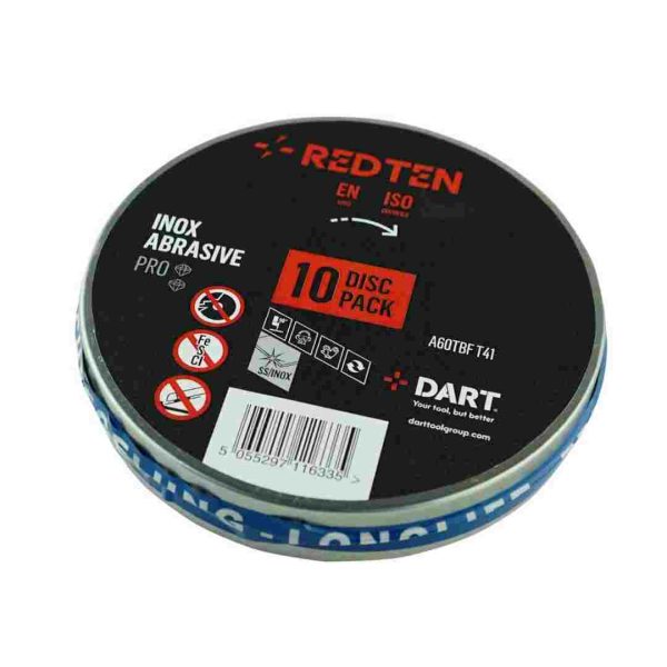 Dart Red Ten SS/INOX 115mm Abrasive Disc