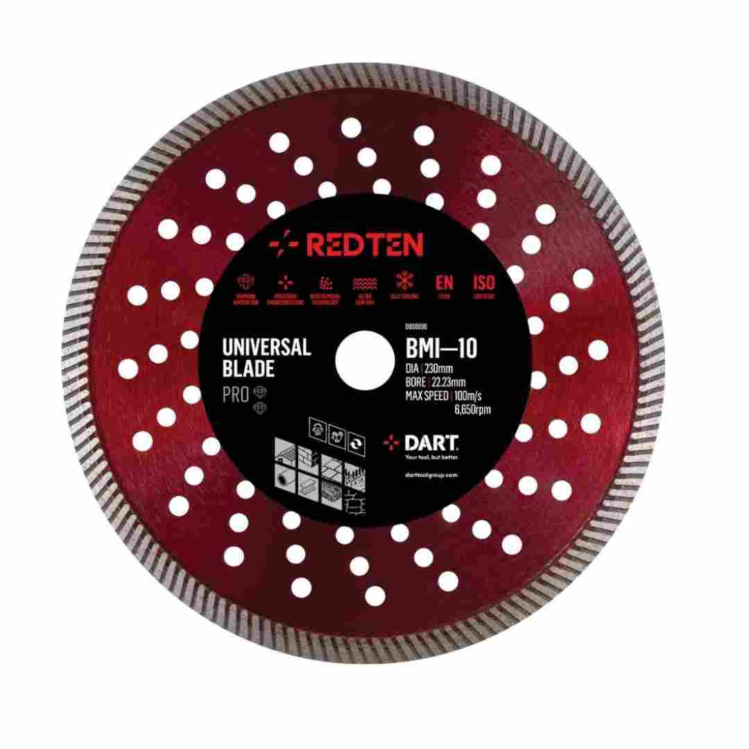 Dart Red Ten BMI 10 Pro Diamond Blade 350DMMX
