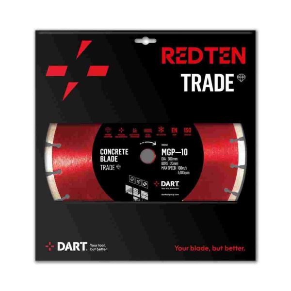 Dart Red Ten SMI 7 Diamond Blade 300DMM x 20B