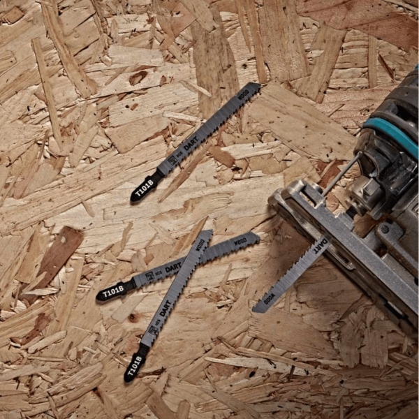 Dart T101B Wood Cutting Jigsaw Blade PK 5
