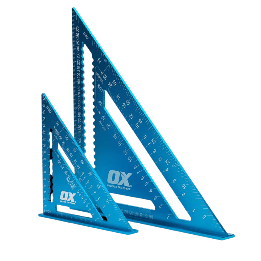 Ox Pro Aluminium Rafter Square  - 180mm