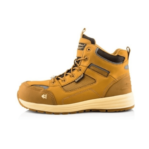 Safety Trainer Boots / Honey Nubuck Leather KPU Size 10