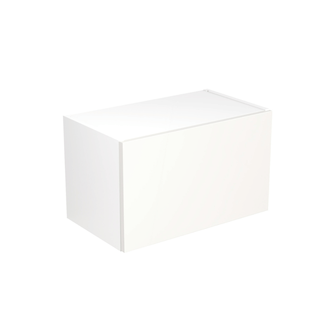 Kitchen Kit Slab Standard White 600 Bridging Cabinet
