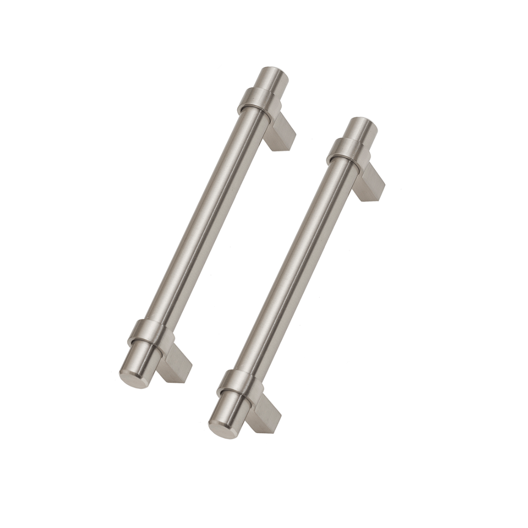 167mm Stainless Steel Rail Bar Handle (Pack of 2)