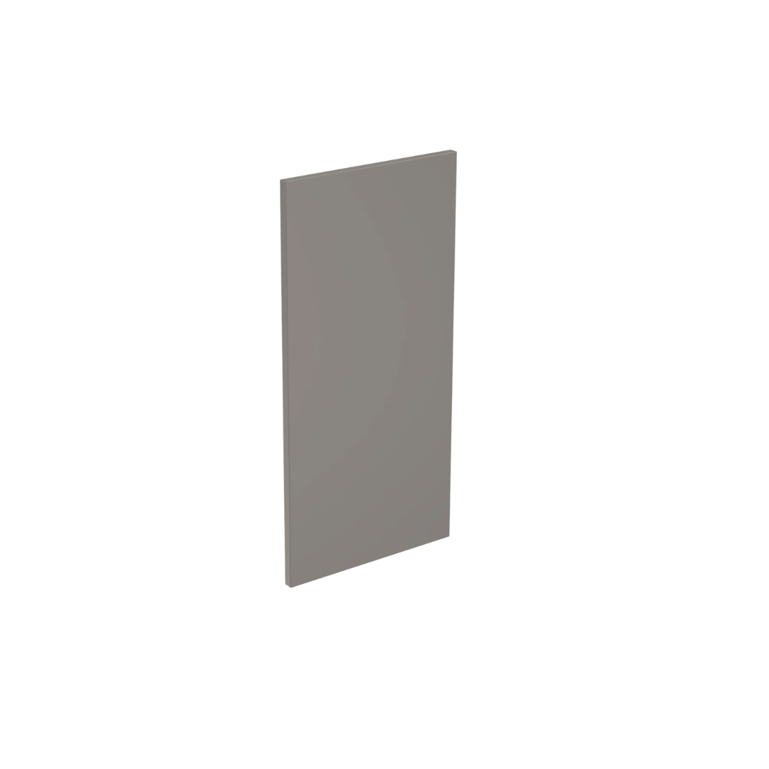 JPull Supergloss Dust Grey Panel Wall End 800mm