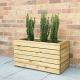 Double Linear Planter 440mm x 800mm x 400mm