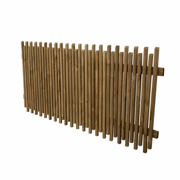 Contemporary Picket Fence Panel 900mm x 1830mm