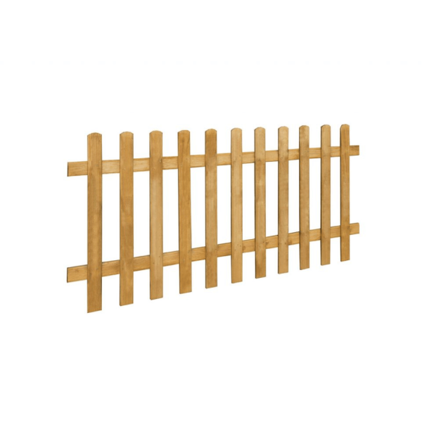 Pale Picket Fence Panel 900mm x 1830mm
