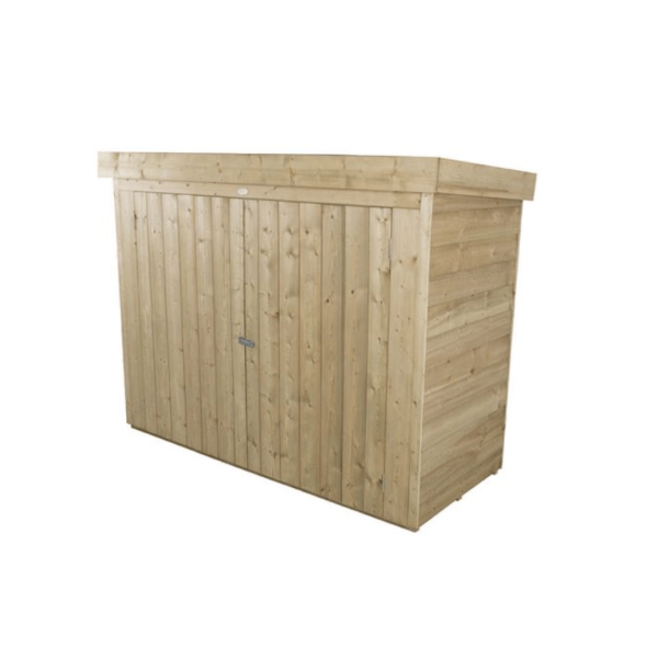 Pent Large Pressure Treated Outdoor Store 1450mm x 1960mm x 870mm