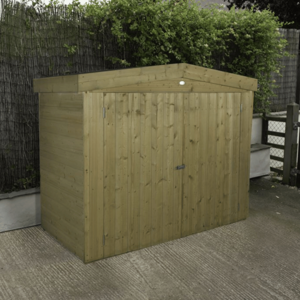Shiplap Apex Pressure Treated Large Outdoor Store 1520mm x 1980mm x 810mm