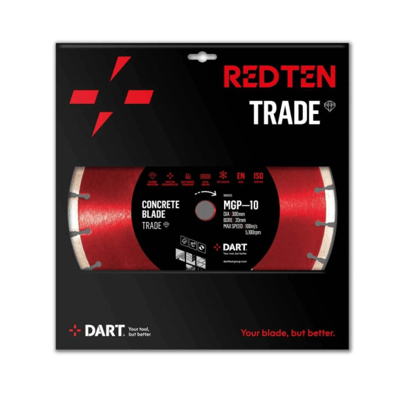 Dart Red Ten SMI-7 Diamond Blade 115Dmm x 22.23B