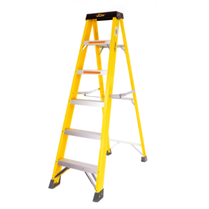 Vaunt 6 Tread Fiberglass Ladder 1.67m