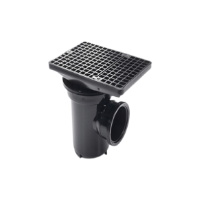 Roddable Gully 90º Outlet 110mm Grid